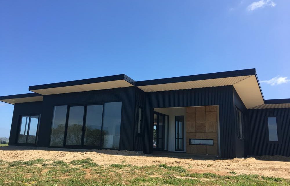 large steel shed house built by coresteel buildings