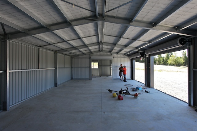 Coresteel steel building shed home on lifestyle property