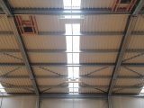 inside of ross intermediate gym by coresteel buildings