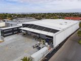 drone shot of marua road warehouse factory by coresteel