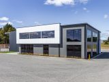 workshop and office steel building by coresteel buildings taupo