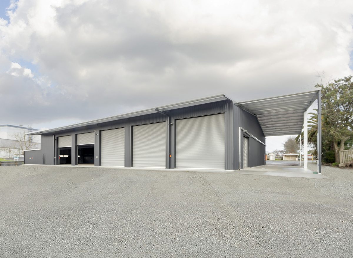 Harty Mechanical | Workshop Building | Coresteel NZ
