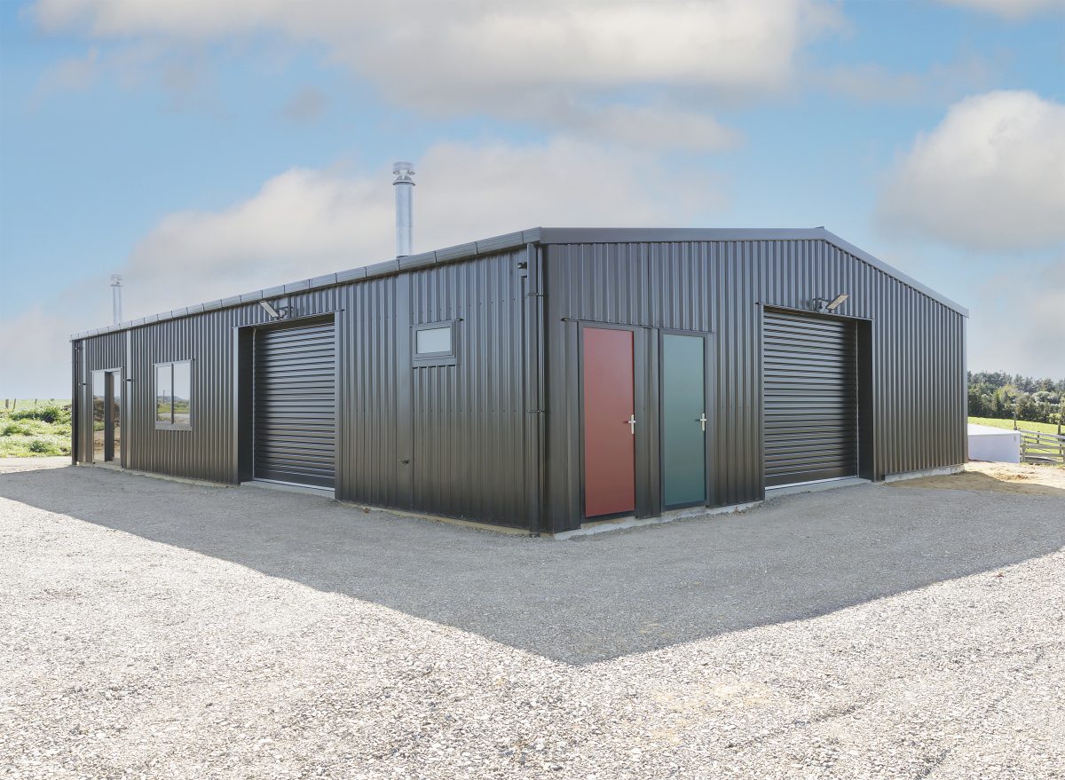 Waikato Steel Shed Home Coresteel Buildings NZ