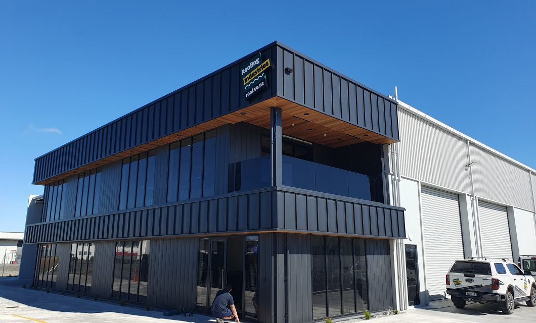 Roofing Industries steel warehouse and factory